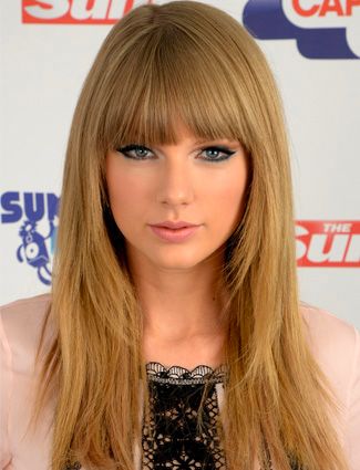 blunt bangs taylor swift